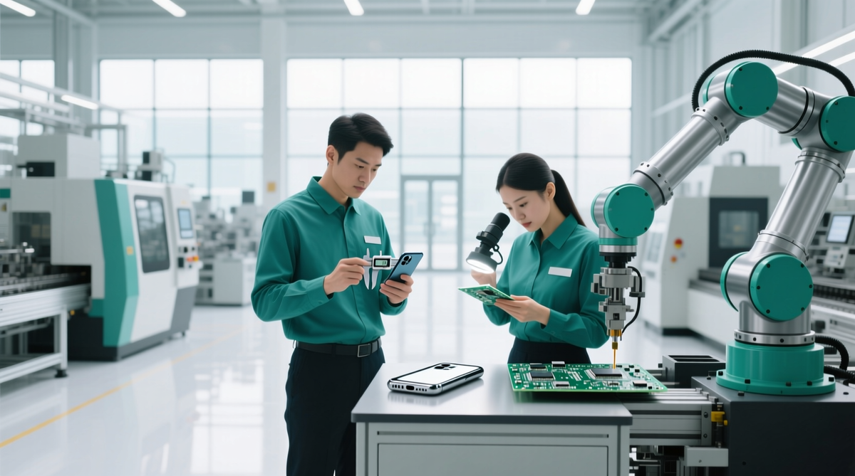 Factory production line verified during supplier vetting