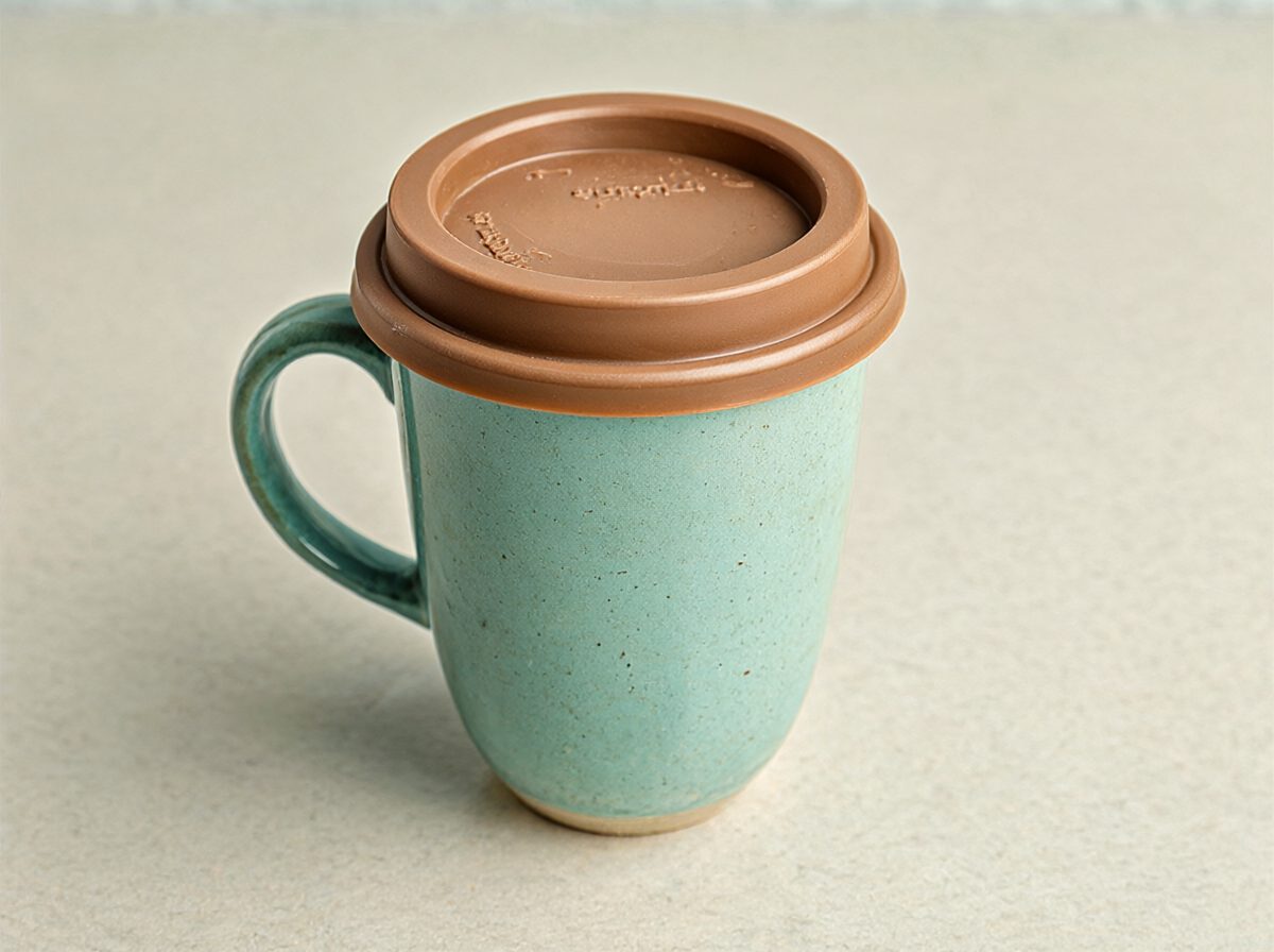 Mug with a Silicone Lid