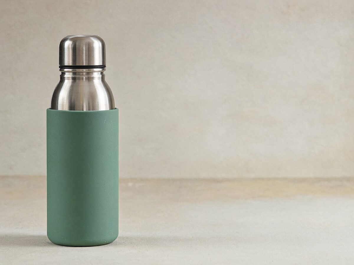 Insulated Bottle with a Soft Sleeve