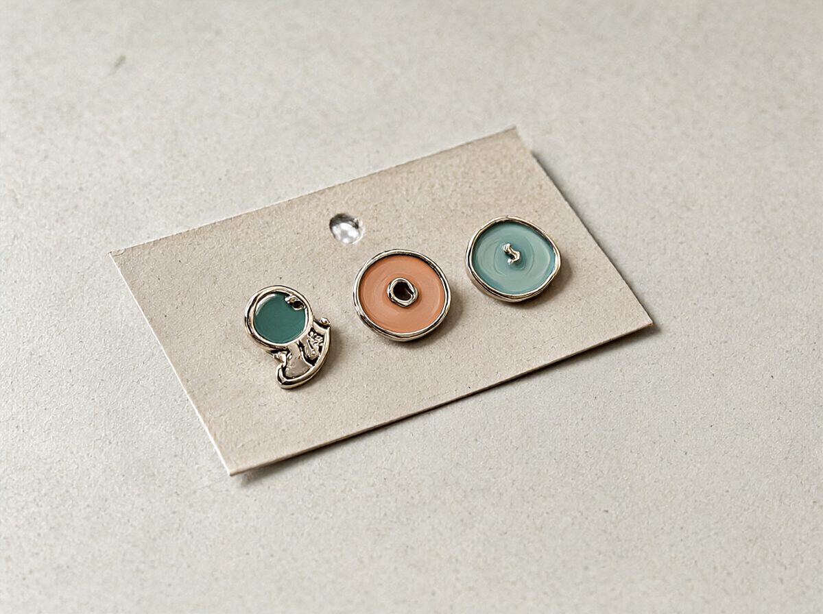 Hard-Enamel Pin Set