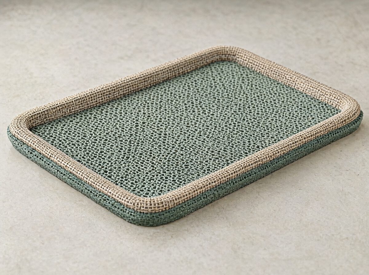 Raised-Edge Litter Mat
