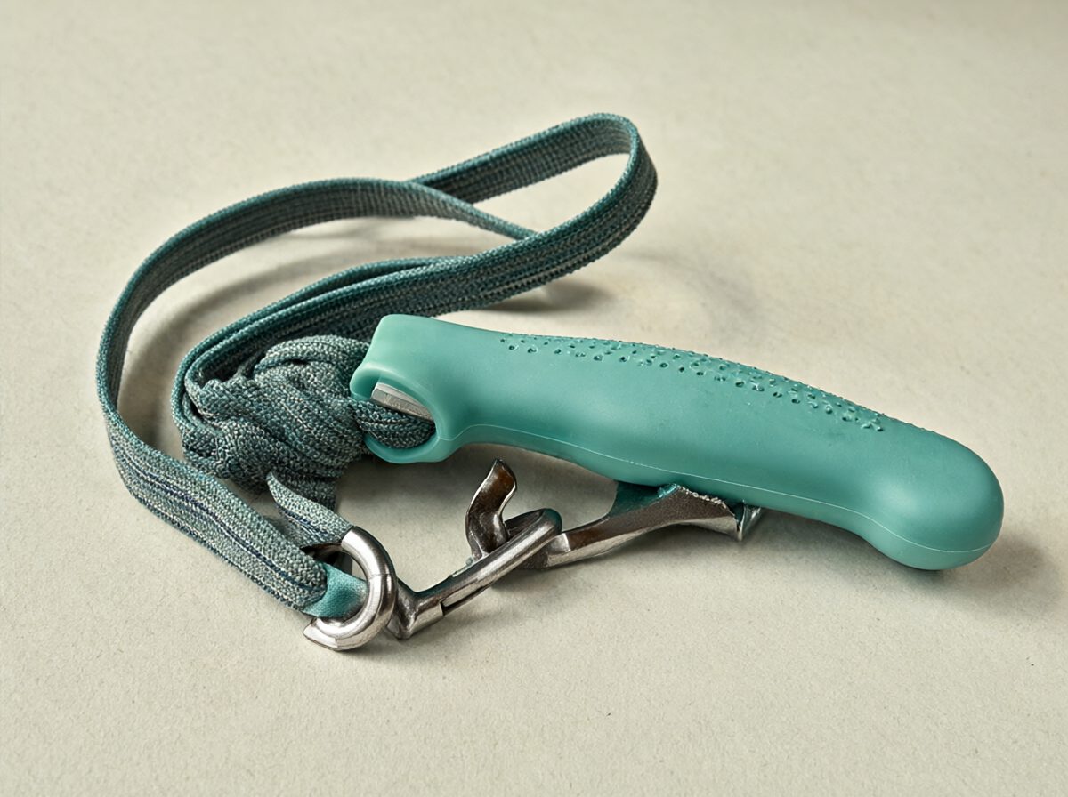 Leash with a Grip Handle