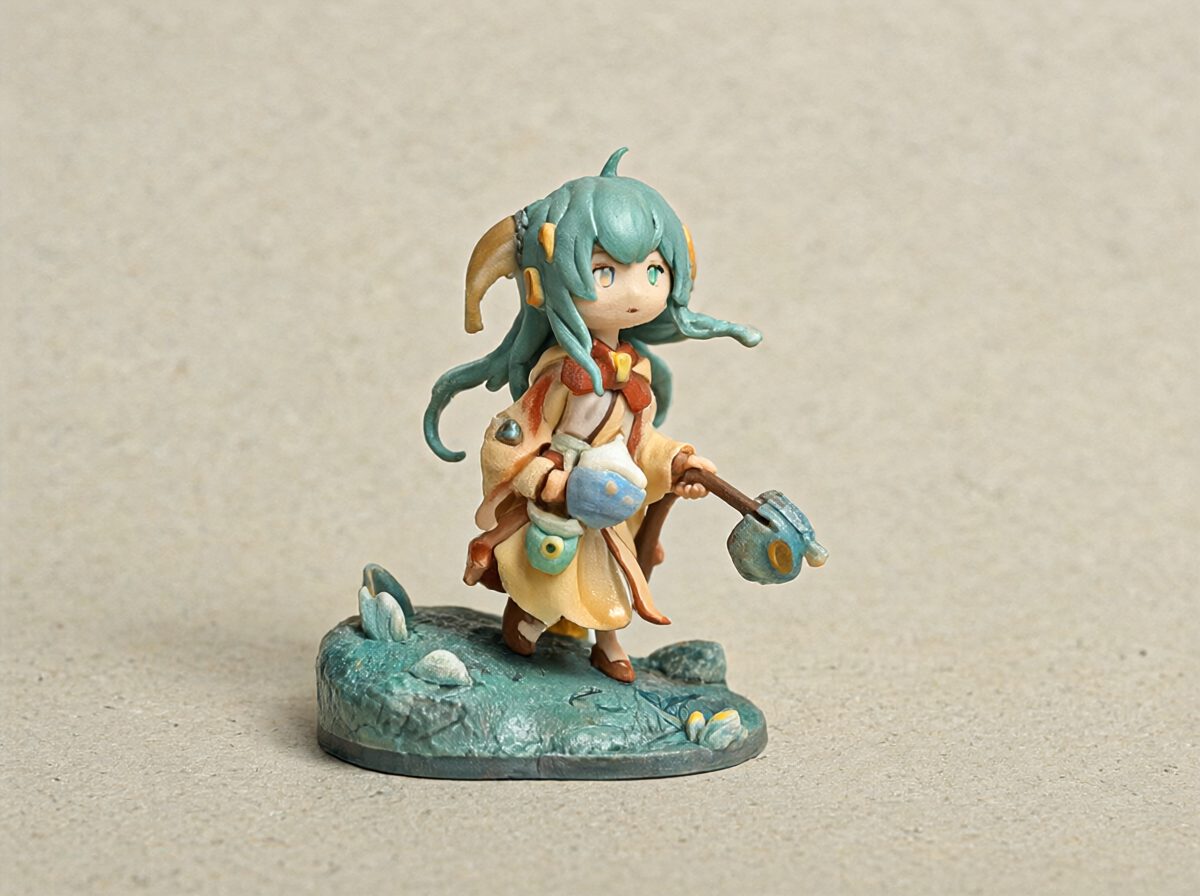 Resin Figurine on a Base